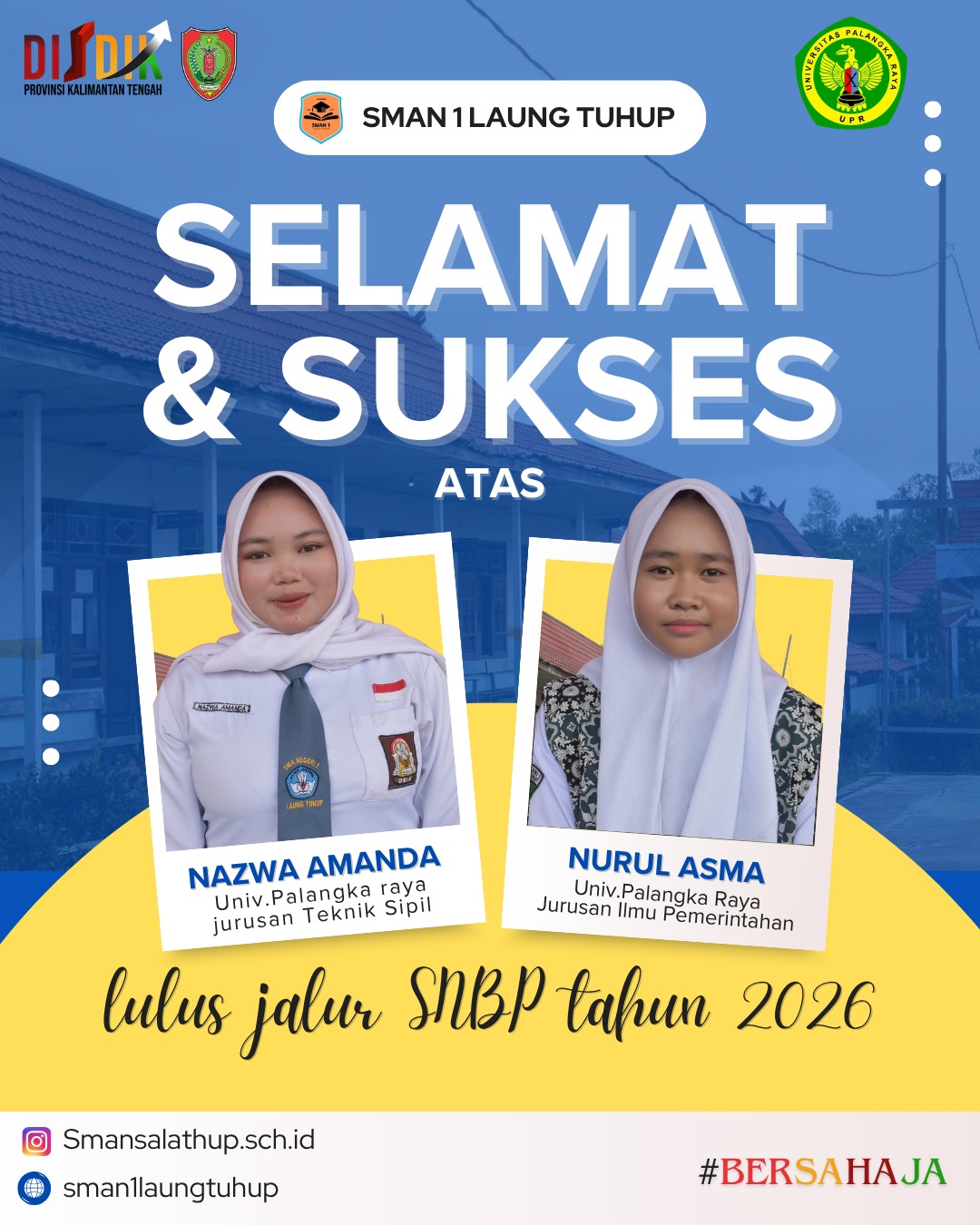 Selamat atas Kelulusan Siswa Jalur SNBP 2026